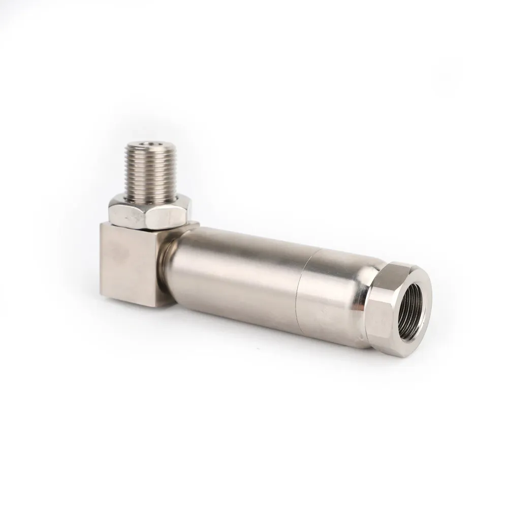 O2 Sensor de oxigênio Angulado Spacer 90 grau 02 Extensão M18 x 1,5 genérico