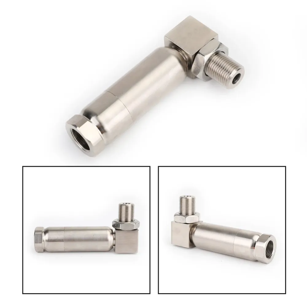 O2 Sensor de oxigênio Angulado Spacer 90 grau 02 Extensão M18 x 1,5 genérico