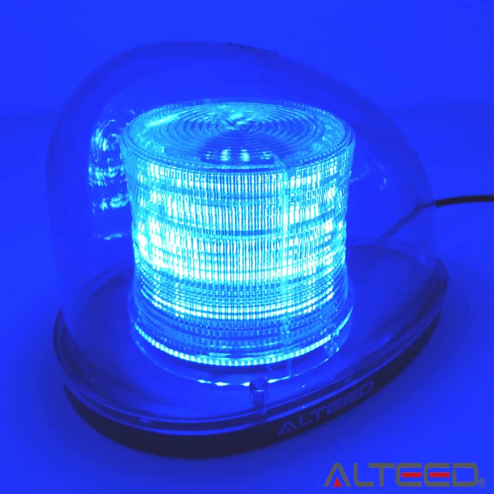 Alteed Luz Rotativa LED 7 Padrões 12V 24V Automotiva Azul