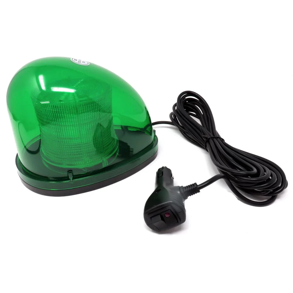 Alteed Luz Rotativa LED 7 Padrões 12V 24V Verde IP65