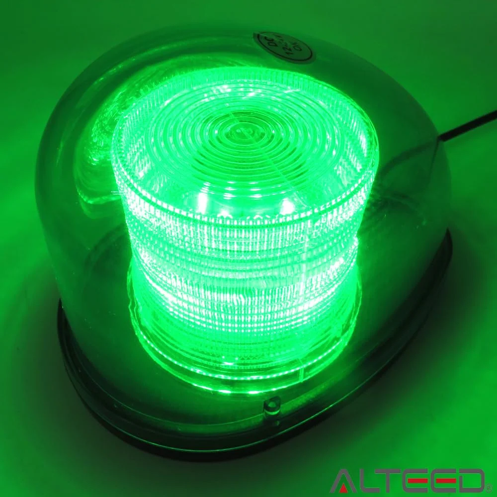 Alteed Luz Rotativa LED 7 Padrões 12V 24V Verde IP65