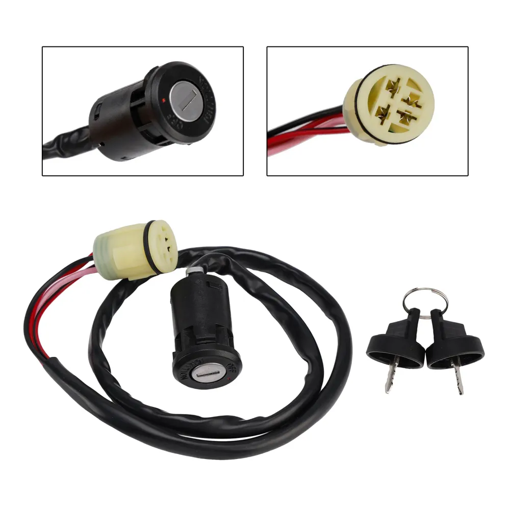 Ignition Key Switch 35100-Hp0-A00 Fits Honda Trx500 2005-2006 420 450 650