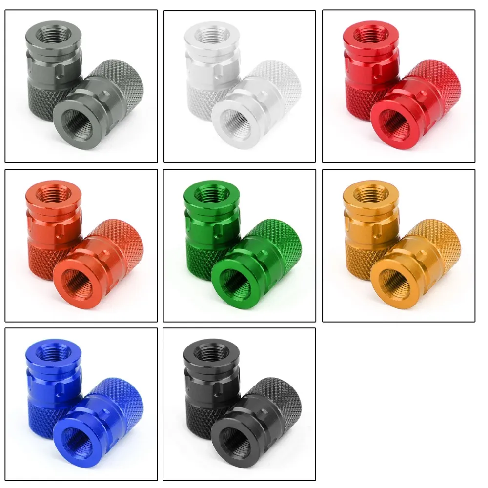 Param CNC Billet Anti-Bout Valve Caps de caule para motocicleta de bicicleta de caminhão de carro