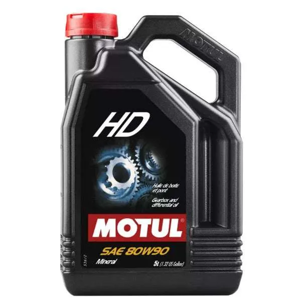 Óleo da caixa de velocidades e dos eixos Motul HD 80W90 5L