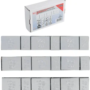 ASSORTIMENTO 100 PEZZI, PESI PER EQUILIBRATURA RUOTE BGS9426