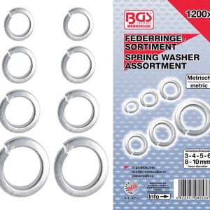 ASSORTIMENTO 1200 PEZZI, RONDELLE ELASTICHE BGS8053