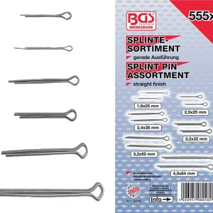 ASSORTIMENTO 555 PEZZI, COPPIGLIE BGS8048