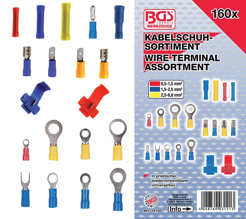 ASSORTIMENTO CAPICORDA, 160 PEZZI BGS14105