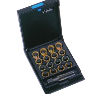 ASSORTIMENTO FILETTI RIPORTATI TIPO BUSSOLA PER CANDELE, FILETTO M14 X 1,25 19113