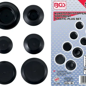 ASSORTIMENTO 58 PEZZI, TAPPI PLASTICA BGS9406