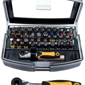 BOX INSERTI COLORATI 32PZ. ASSORTITI C/CRICCHETTO BIT370COLOR