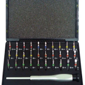 BOX MICRO INSERTI COLORATI 30PZ.ASSORTITI BIT130COLOR fermec