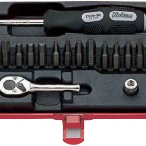 CASSETTA METALLICA 19 PZ. 192 X 122 X H 30 MM Koken 2276 1/4"