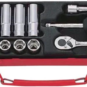 CASSETTA METALLICA 21 PZ. 310 X 86 X H 50 MM Koken 2277 1/4"