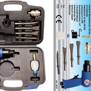 KIT 8 PZ SCALPELLO PNEUMATICO BGS3213