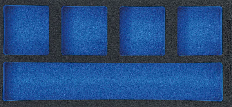 MODULO, 5 SCOMPARTI, 408 X 189 X 32 MM BGS74362