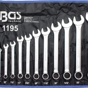 SERIE CHIAVI COMBINATE CROMATE POLLICI DIN 3113 BGS1195