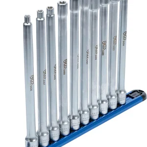 SERIE 10 PEZZI, BUSSOLE TORX FEMMINA XXL, E6 - E20, ATT. 3/8” BGS70026