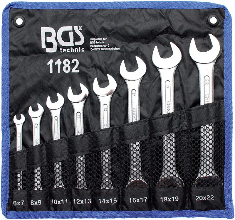 SERIE12 CHIAVI FISSE FORCHETTA DOPPIE 6-32 BGS1184