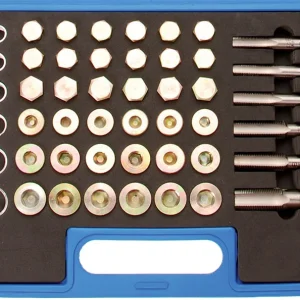 SET 114 PEZZI, PER RIPARAZIONE TAPPI SCARICO OLIO BGS123
