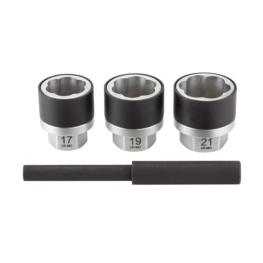 SET 3 BUSSOLE PER CERCHI LEGA LEGGERA CON ADATTATORI PER BULLONI DANNEGGIATI Fasano FG 628/S7