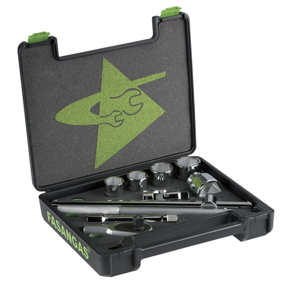SET CHIAVI BUSSOLA ESAGONALI 3/4" Fasano FG 629A/S10