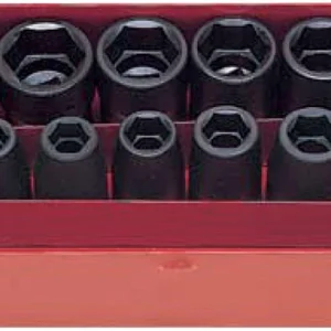 SET CHIAVI 1/2" BUSSOLA 13 PEZZI CASSETTA METALLICA Koken 14241M-00