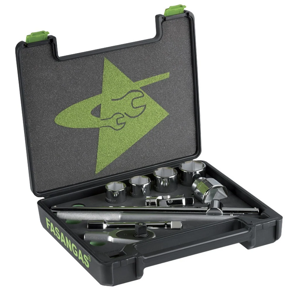 SET CHIAVI BUSSOLA POLIGONALI - 3/4" Fasano FG 629B/S10
