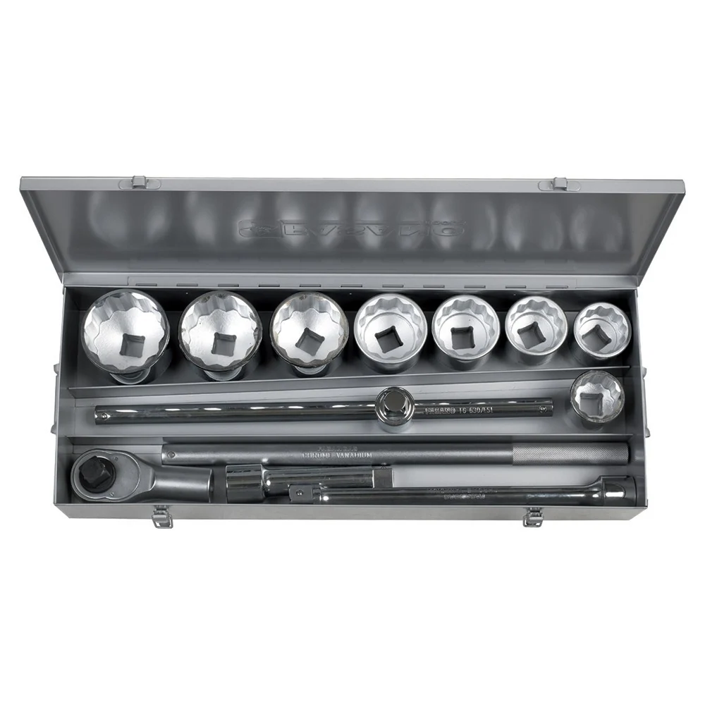 SET CHIAVI BUSSOLA POLIGONALI DA 1" Fasano FG 630B/S8