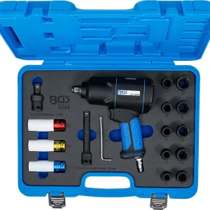 SET 16 PEZZI, AVVITATORE PNEUMATICO E BUSSOLEATT. 1/2”, 1200 NM BGS5295