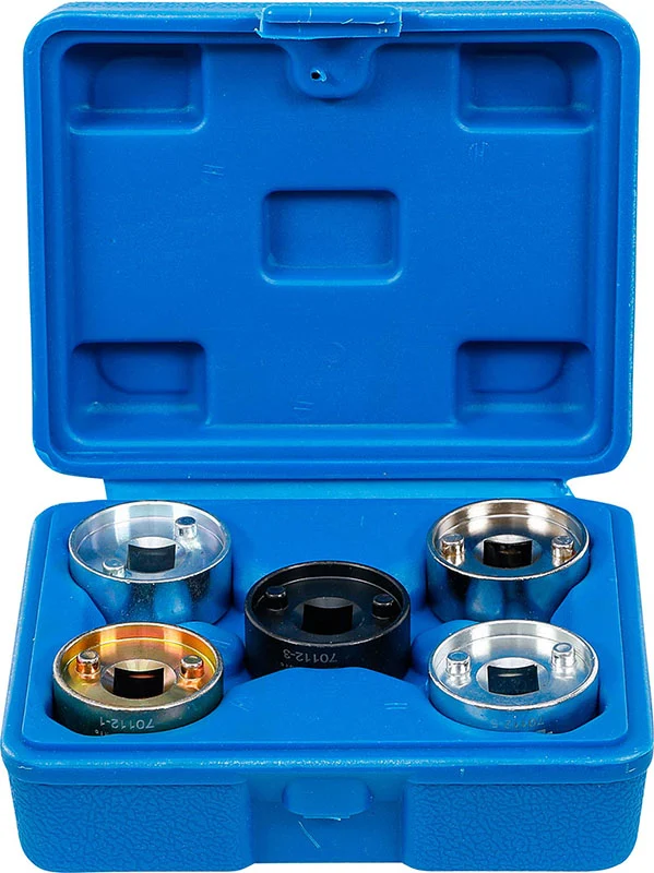 SET 5 PEZZI, BUSSOLE PER VALVOLE CENTRALI DELL’ALBERO CAMME, PER VAG BGS70112