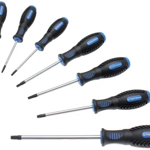 SET 7 PEZZI, CACCIAVITI TORX CON FORO, TH10-TH40 BGS7841