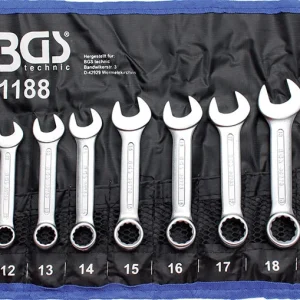 SET 10 PEZZI CHIAVI COMBINATE TIPO CORTO BGS1188