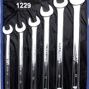 SET 6 PEZZI, CHIAVI COMBINATE XXL EXTRA LUNGHE, 21-32 MM BGS1229