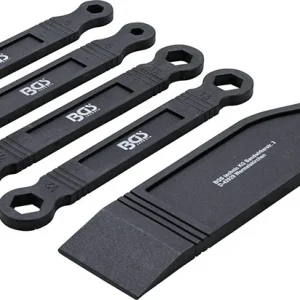 SET 5 PEZZI, CHIAVI DOPPIO ANELLO E LEVA PLASTICA BGS6663