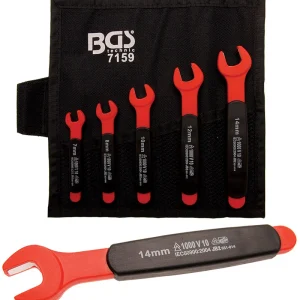 SET 5 PEZZI, CHIAVI FORCHETTA VDE, 7-14 MM BGS7159