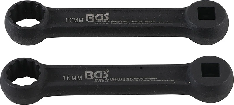 SET 2 PEZZI, CHIAVI DI MONTAGGIO AD ANELLO, PER MOTORI MERCEDES BGS9524