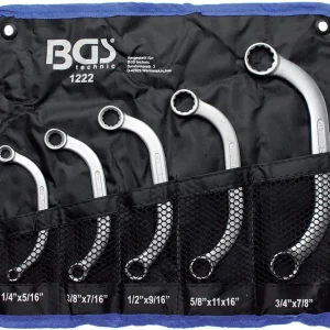SET 5 PEZZI, CHIAVI POLIGONALI PER STARTER POLLICI BGS1222