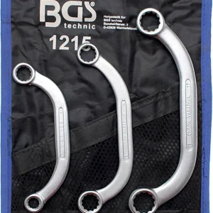 SET 3 PEZZI, CHIAVI POLIGONALI PER STARTER, 10X13 - 17X19 MM BGS1215