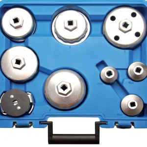SET 9 PEZZI CHIAVI TAZZA PER FILTRO OLIO BGS8667