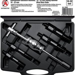 SET 16 PEZZI, ESTRATTORE CON MARTELLO MASSA BATTENTE BGS8598
