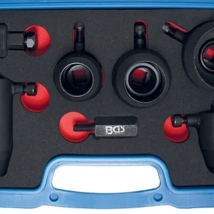 SET 7 PEZZI, ESTRATTORI PER ANELLI DI TENUTA RADIALI PER ALBERO MOTORE E ALBERO CAMME VAG BGS9280