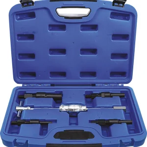 SET 5 PEZZI, ESTRATTORI PER CUSCINETTI FORI CIECHI, CON MARTELLO MASSA BATTENTE BGS70107