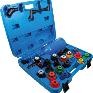 SET 24 PEZZI, IMBUTO PLASTICA CON ADATTATORI BGS72213