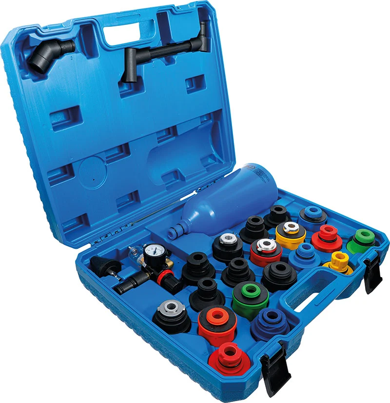 SET 24 PEZZI, IMBUTO PLASTICA CON ADATTATORI BGS72213
