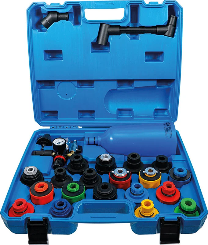 SET 24 PEZZI, IMBUTO PLASTICA CON ADATTATORI BGS72213