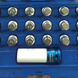SET 21 PEZZI, INSERTI SPECIALI PER BULLONI DI SICUREZZA PER BMW Fermec 8932