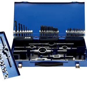 SET 44 PEZZI MASCHI E FILIERE, ACCIAIO HSS G BGS1927