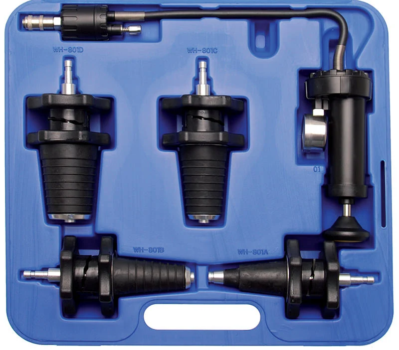 SET 5 PEZZI, PER TEST PRESSIONE RADIATORE BGS8096