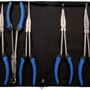 SET 5 PEZZI, PINZE BECCHI LUNGHI, 290 MM BGS414